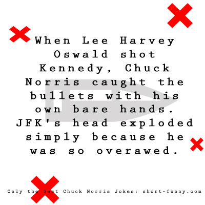 JFK Joke Chuck Norris
